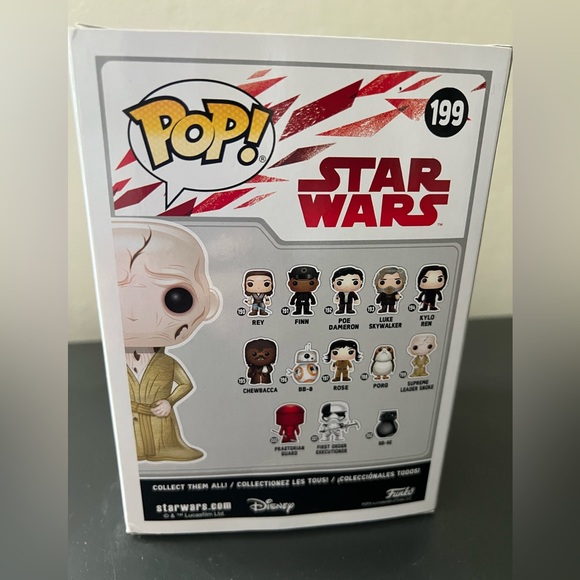Funko Pop Star Wars Supreme Leader Snoke #199 - Picture 3 of 4
